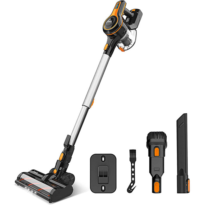 INSE Cordless Vacuum Cleaner, 23Kpa Strong Suction Stick Vacuum With